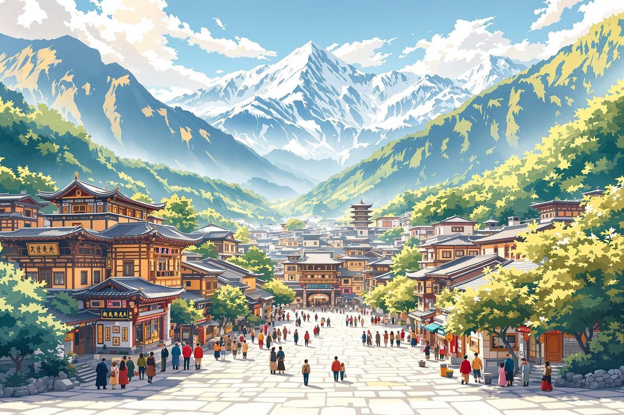 番茄免短费剧 - 丽江古城《一米阳光》民族风情短剧 番茄免短费剧成功案例 - 丽江古城《一米阳光》民族风情短剧