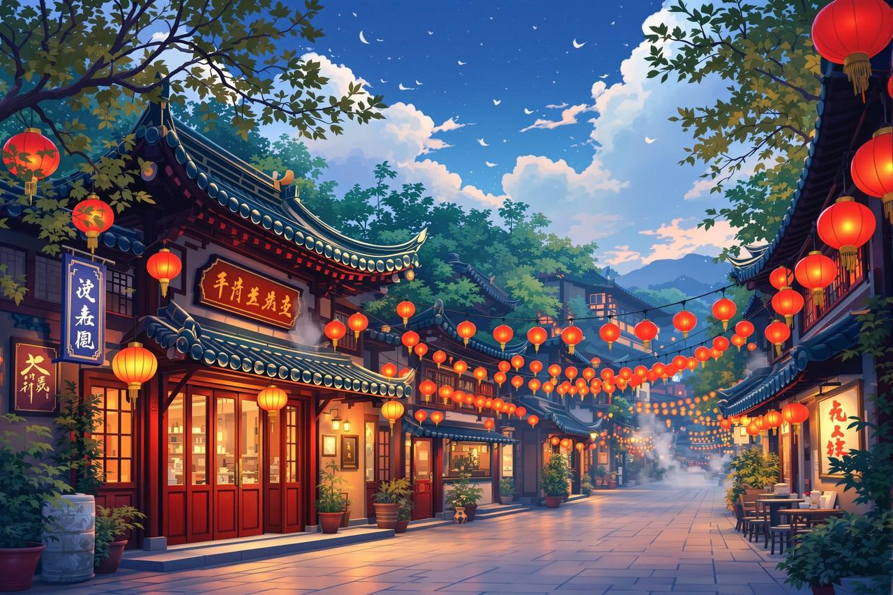 番茄免短费剧 - 成都宽窄巷子《烟火锦城》品牌联名 番茄免短费剧成功案例 - 成都宽窄巷子《烟火锦城》品牌联名
